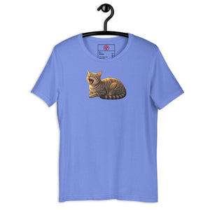 Slug Cat Natural Unisex Tee - Atomic Critter Clothing