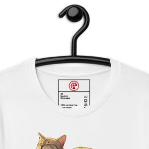 Slug Cat Natural Unisex Tee - Atomic Critter Clothing
