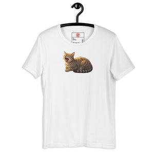 Slug Cat Natural Unisex Tee - Atomic Critter Clothing