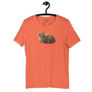 Slug Cat Natural Unisex Tee - Atomic Critter Clothing