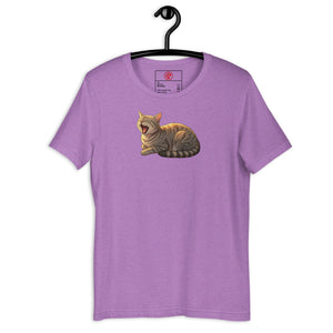 Slug Cat Natural Unisex Tee - Atomic Critter Clothing