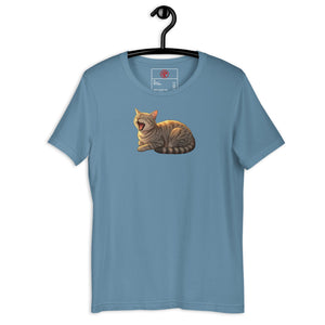Slug Cat Natural Unisex Tee - Atomic Critter Clothing