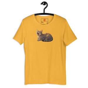 Slug Cat Natural Unisex Tee - Atomic Critter Clothing