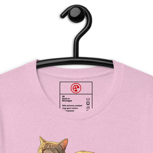 Slug Cat Natural Unisex Tee - Atomic Critter Clothing