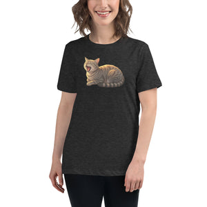 Slug Cat Natural Women's Tee - Atomic Critter Clothing