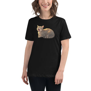 Slug Cat Natural Women's Tee - Atomic Critter Clothing