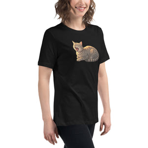 Slug Cat Natural Women's Tee - Atomic Critter Clothing