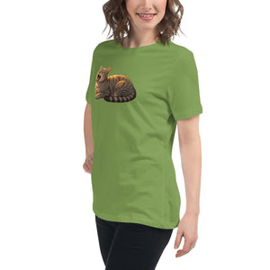 Slug Cat Natural Women's Tee - Atomic Critter Clothing
