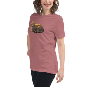 Slug Cat Natural Women's Tee - Atomic Critter Clothing