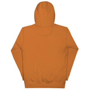 Adobe pullover hoodie from the back, plain