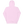 Lavender pullover hoodie from the back, plain