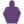 Purple pullover hoodie from the back, plain