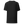 Black Heather unisex t-shirt from the back, plain