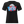 Black women's relaxed t-shirt with Otto's frost-white face over an icy blue and red OTTO sign