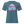 Heather Deep Teal women's relaxed t-shirt with Otto's frost-white face over an icy blue and red OTTO sign