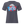 Heather Navy women's relaxed t-shirt with Otto's frost-white face over an icy blue and red OTTO sign