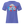 Heather True Royal women's relaxed t-shirt with Otto's frost-white face over an icy blue and red OTTO sign