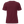 Maroon women's relaxed t-shirt from the back, plain