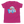 Berry youth t-shirt with Otto's shaggy face over icy OTTO letters