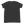Dark Grey Heather youth t-shirt from the back, plain
