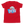 Red youth t-shirt with Otto's shaggy face over icy OTTO letters